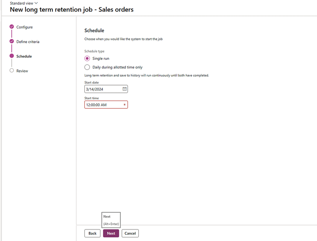 Archiving data in Dynamics 365 Finance and Operations apps with Dataverse
