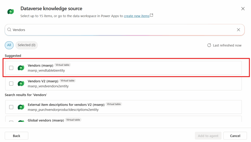 How to use Dynamics 365 entities as a knowledge source in Microsoft ...