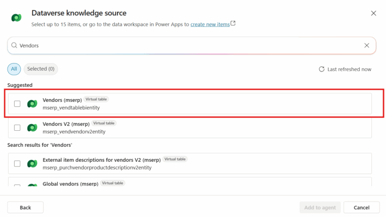 How to use Dynamics 365 entities as a knowledge source in Microsoft ...