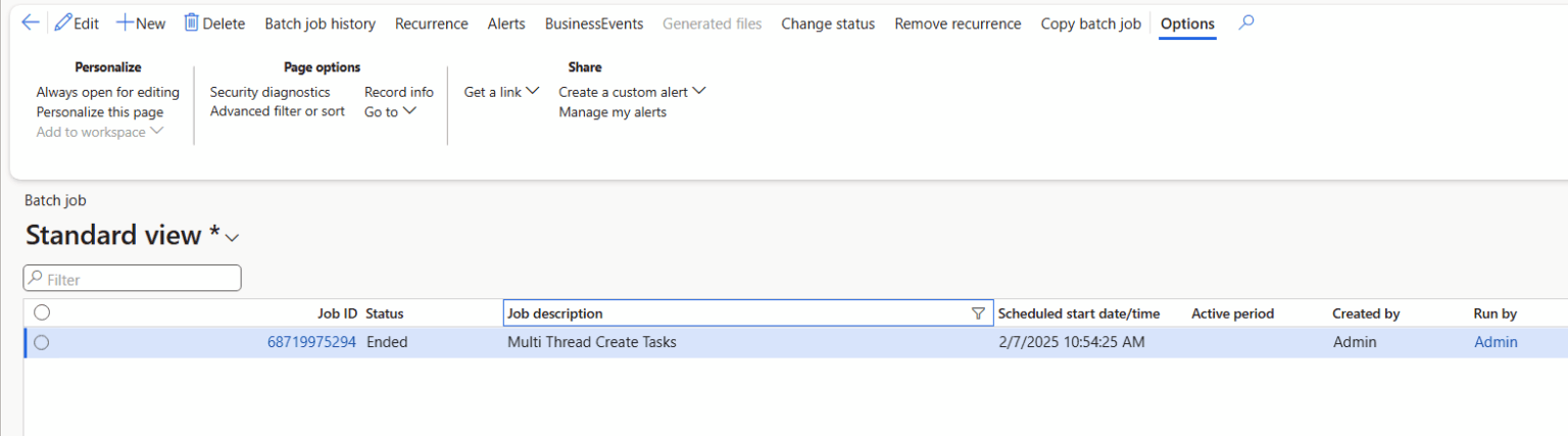 Implementing multithreading in D365FO using X++ for performance ...