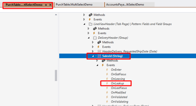 Implementing multi-select functionality in X++ for Dynamics 365 Finance ...