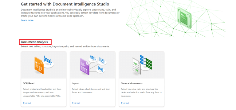 Azure Document Intelligence: Automating document processing with AI